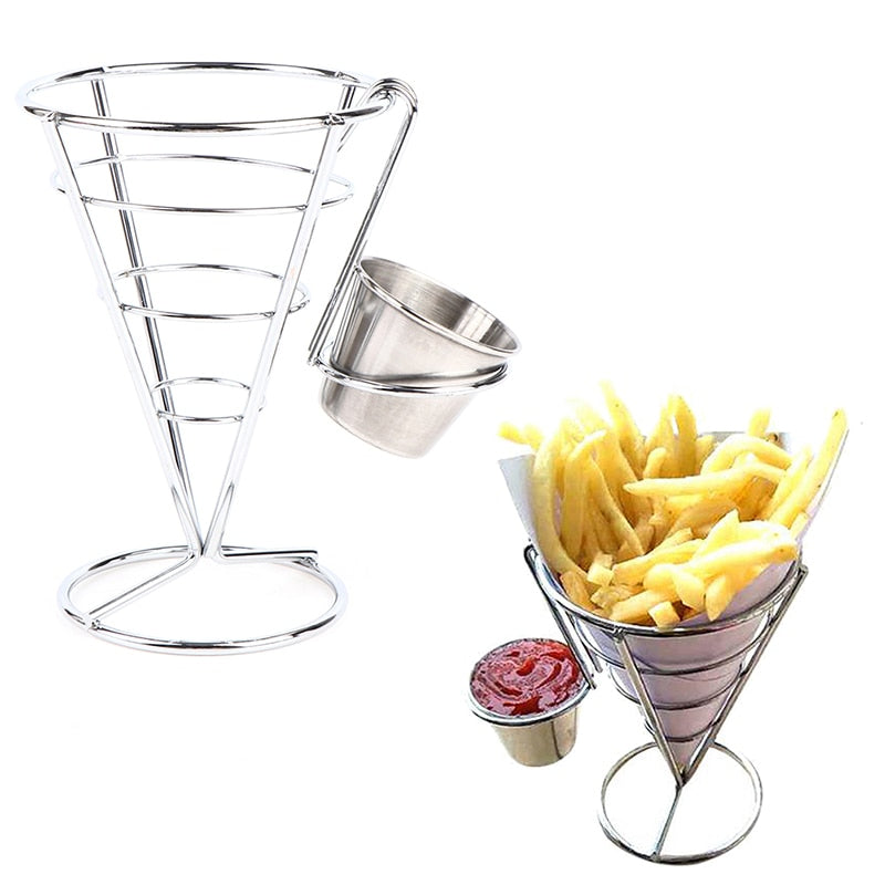 Stainless Steel French Fries Basket