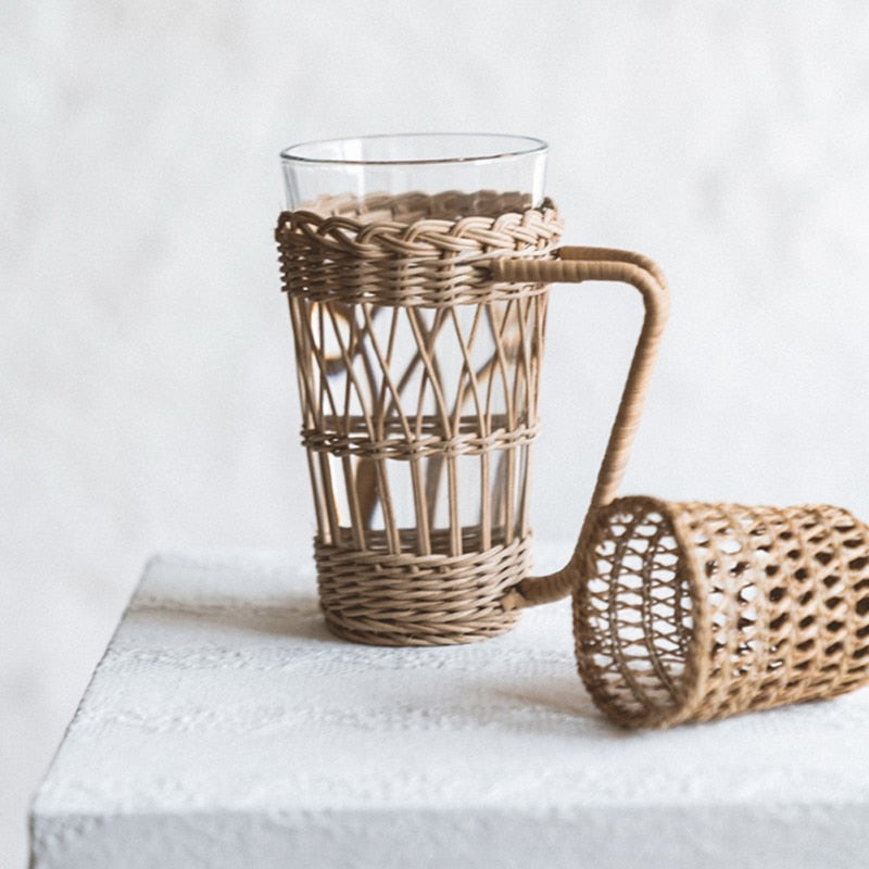 Rattan Woven Cup