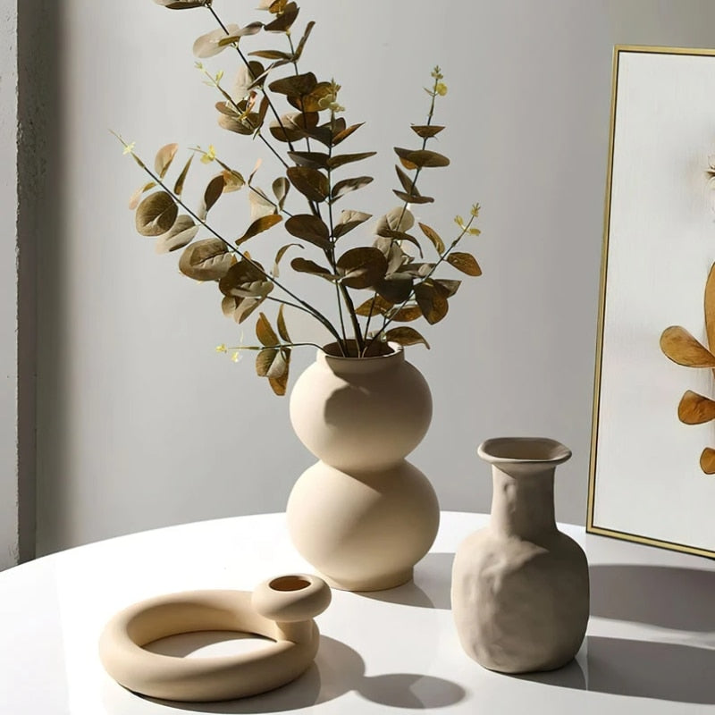 Simple Ceramic Decorative Vase