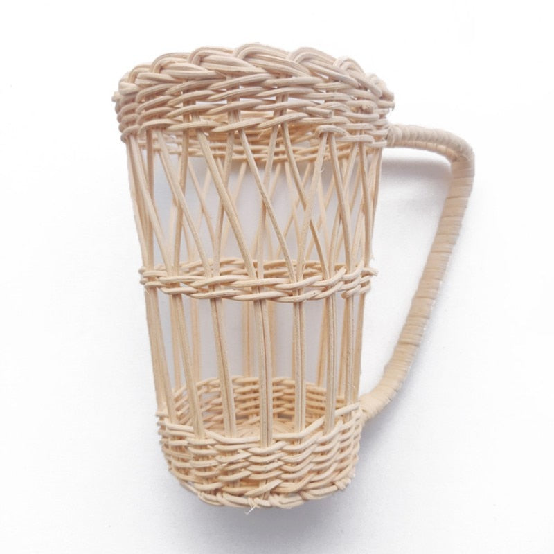 Rattan Woven Cup