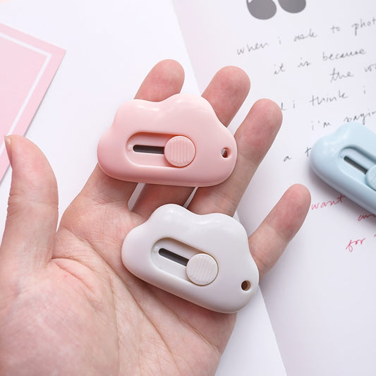 Cute Cloud Mini Portable Utility Knife & Paper Cutter