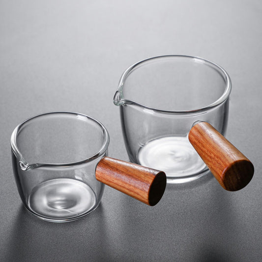 Espresso Shot Glass With Wooden Handle