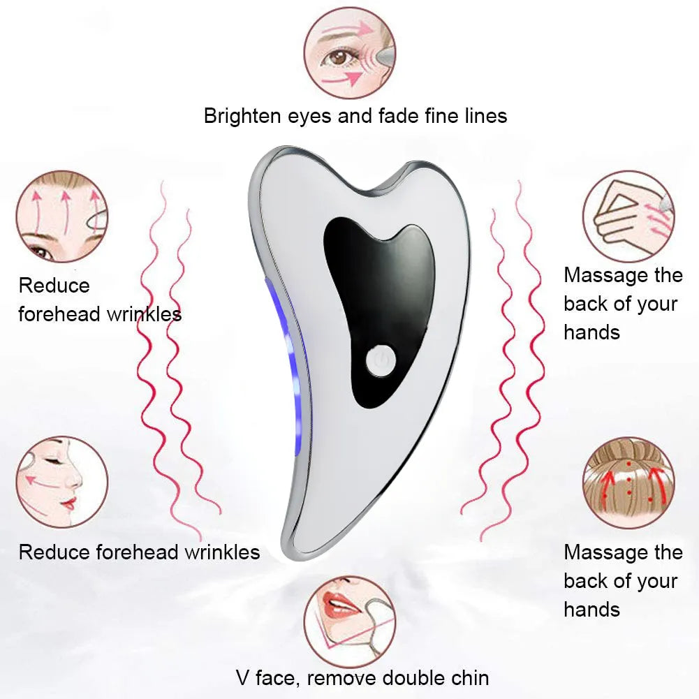 Microcurrent Guasha for Face & Body Contouring