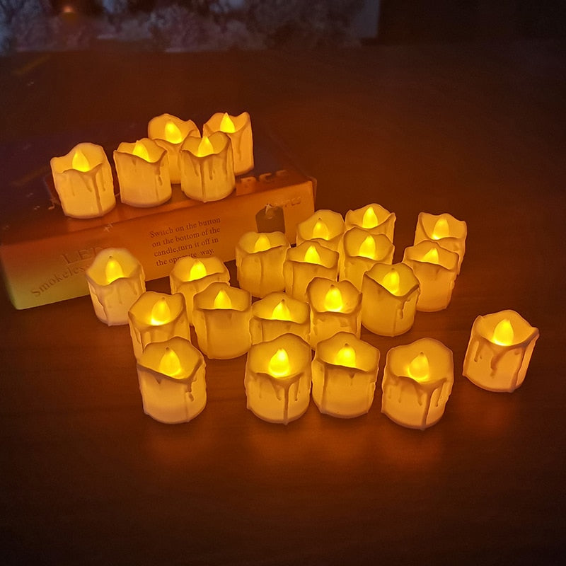 Flameless LED Tealight Tea Candles